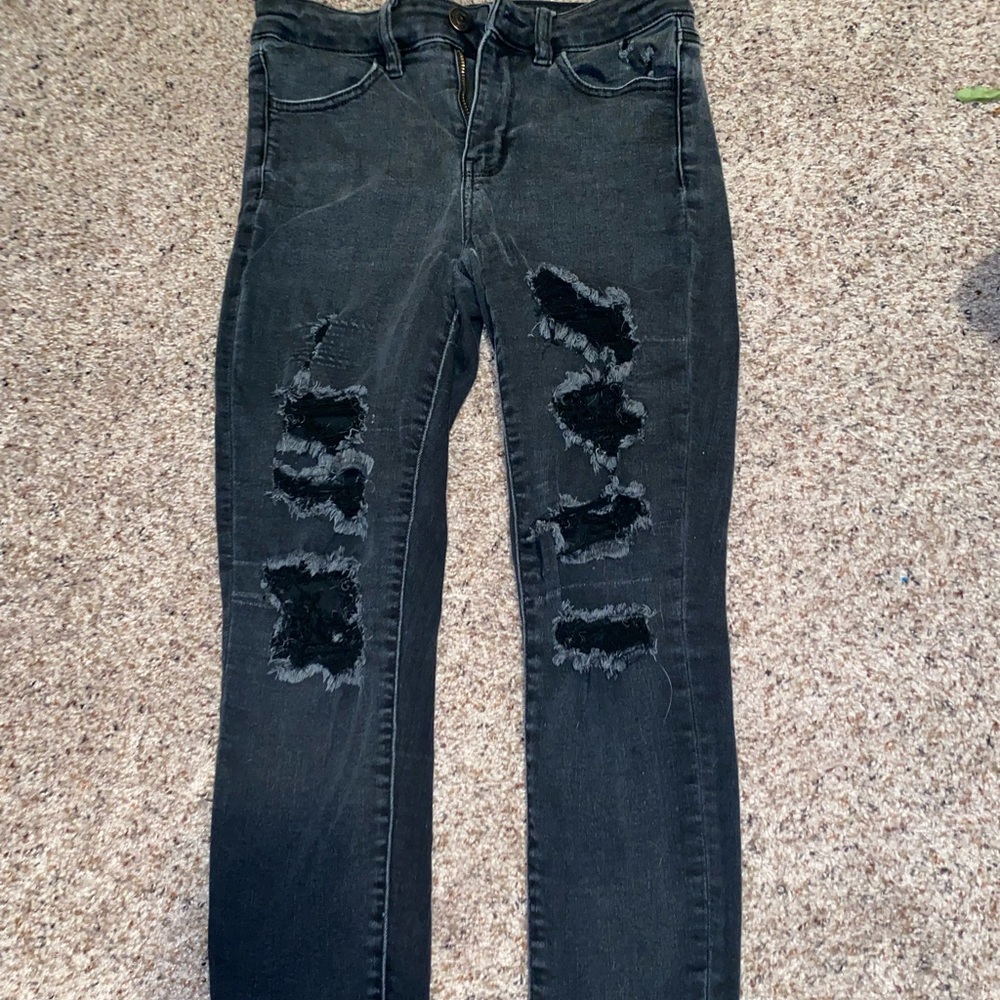 Black size 4 American Eagle Jeans